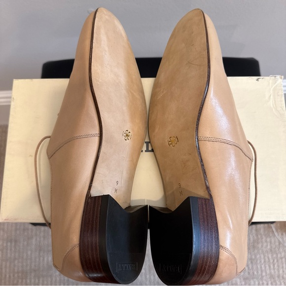 Bally Men\'s Cream Leather PEDRO. Made in Switzerland. Size 9 M main image 14
